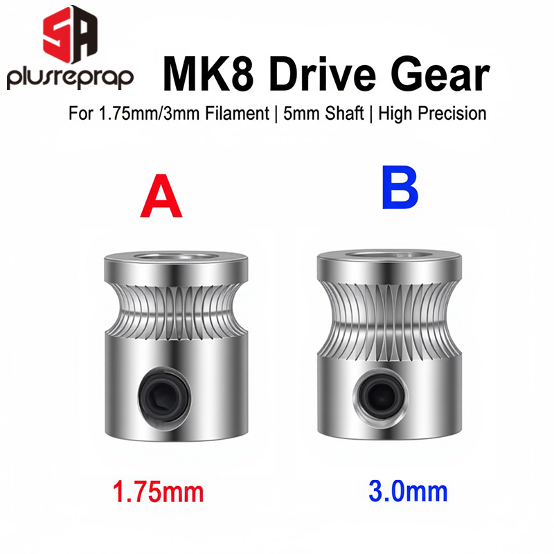 3D Printing Industry - MK8 Drive Gear para impressora 3D,