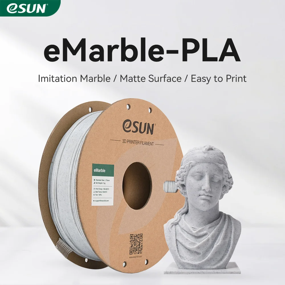 Filamento PLA Mármore ESUN 1.7 - 3D Printing Nylon avaliação e preço