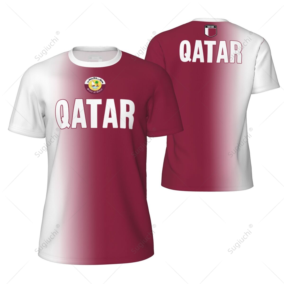 Camiseta esportiva de malha co - 3D Printing Qatar avaliação e preço
