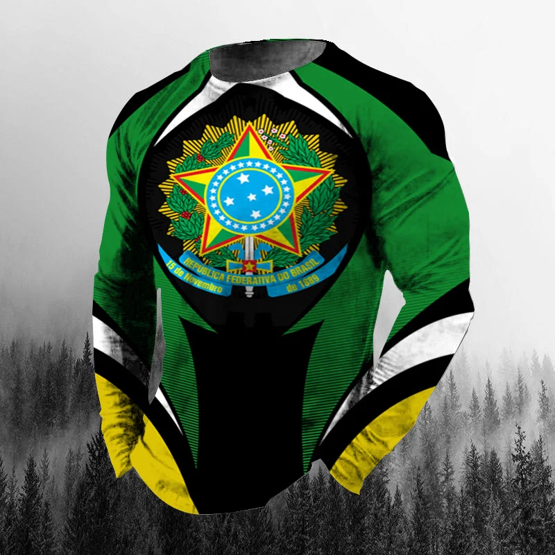 Camiseta masculina de manga co - 3D Printing Custom avaliação e preço