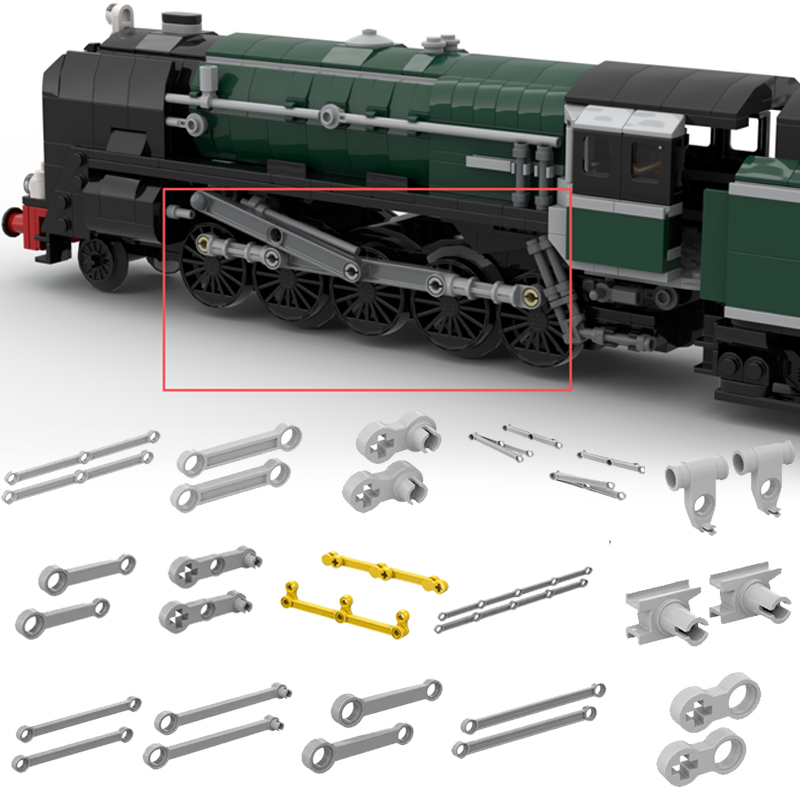 QWERT Rodas de Trem Padrão par - 3D Printing Lego Bricks avaliação e preço