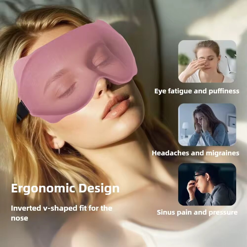 Máscara de dormir 3D que bloqu - 3D Printing Mask avaliação e preço
