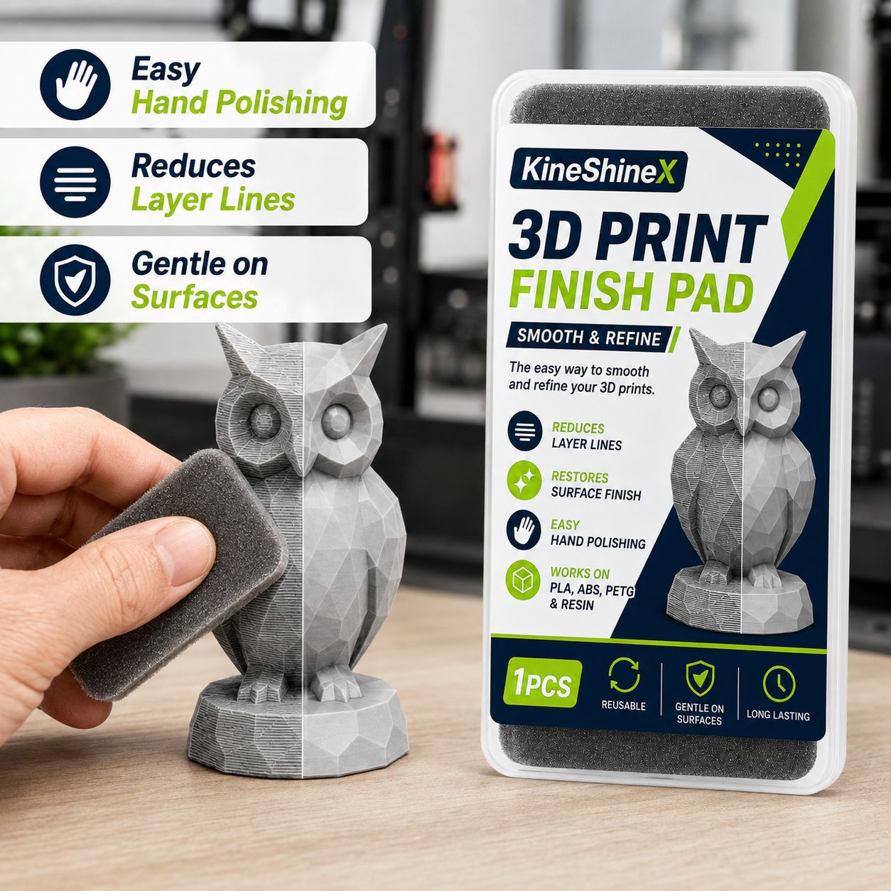 Almofada de Acabamento para Im - 3D Printing Bambu Lab avaliação e preço