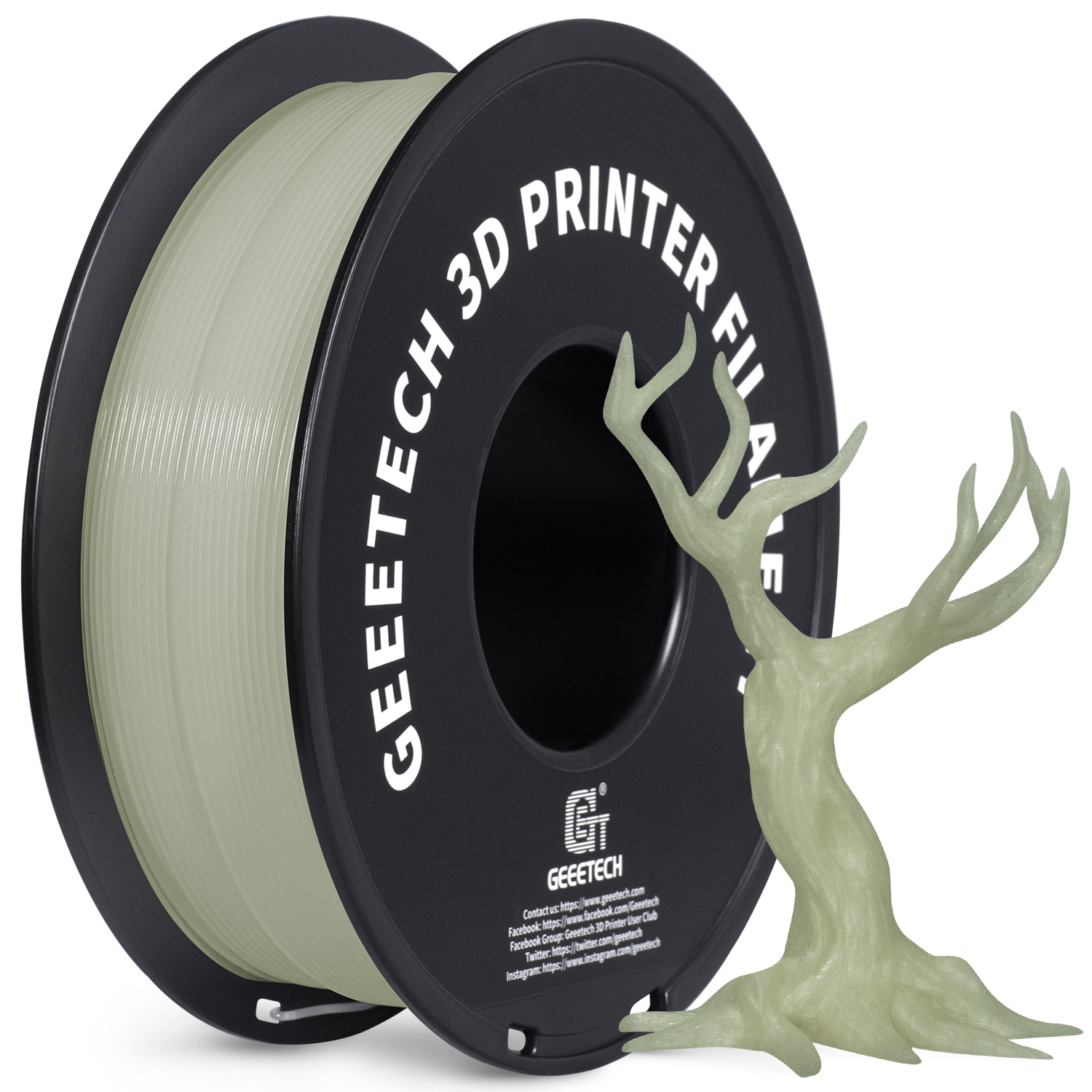 GeeetECH Filamento PLA Luminos - 3D Printing Nylon avaliação e preço